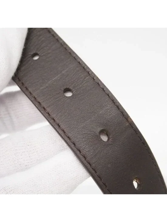 ★SOLD★ Louis Vuitton Belt Damier Ceinture Carre Ebene - Picture 7 of 9